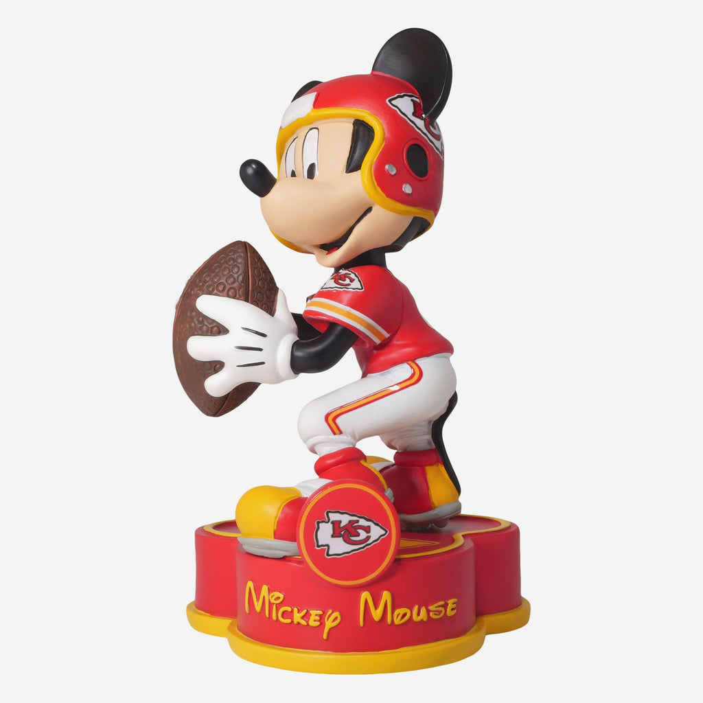 Kansas City Chiefs Disney Mickey Mouse Uniform Bobblehead FOCO - FOCO.com