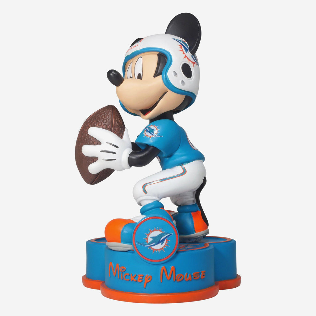 Miami Dolphins Disney Mickey Mouse Uniform Bobblehead FOCO - FOCO.com