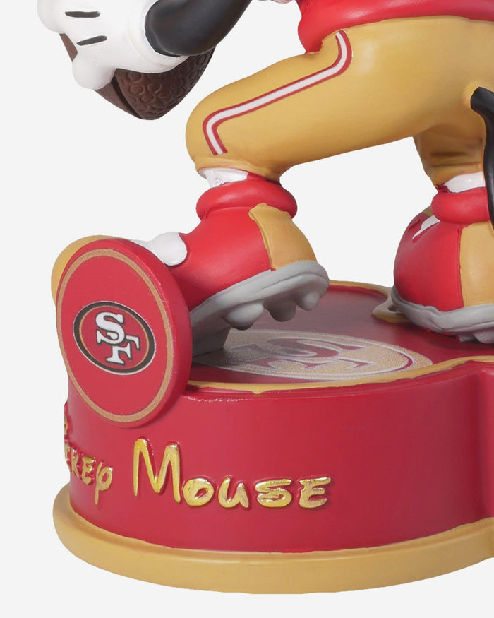 San Francisco 49ers Disney Mickey Mouse Uniform Bobblehead FOCO - FOCO.com