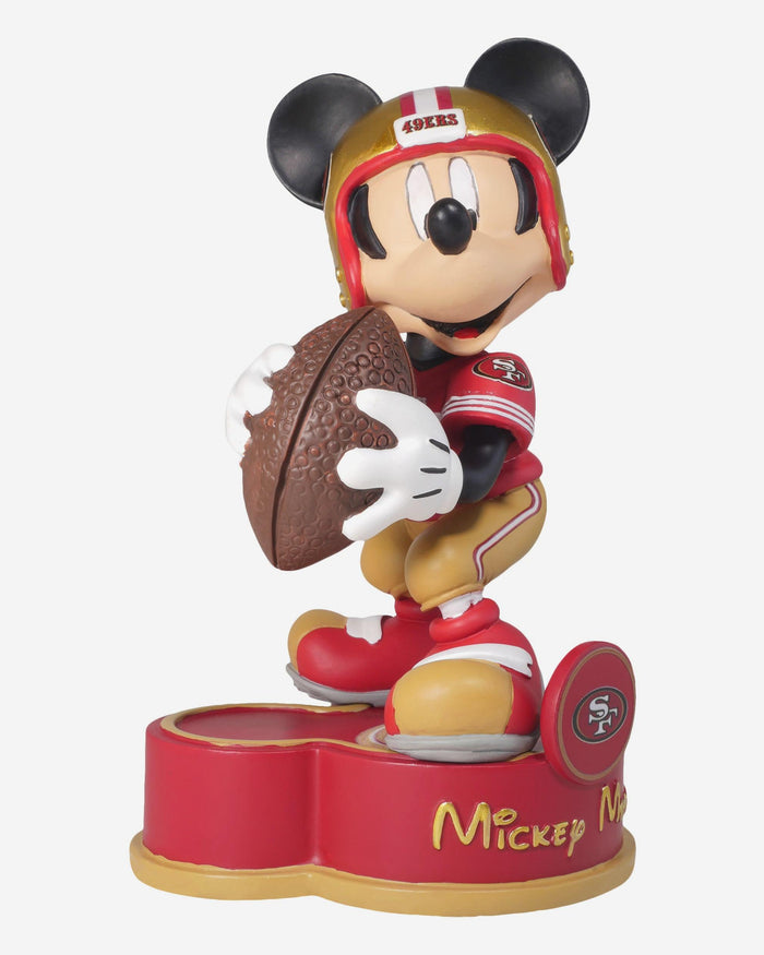 San Francisco 49ers Disney Mickey Mouse Uniform Bobblehead FOCO - FOCO.com