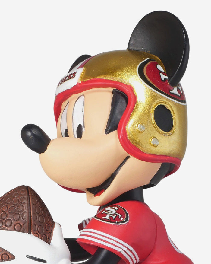San Francisco 49ers Disney Mickey Mouse Uniform Bobblehead FOCO - FOCO.com