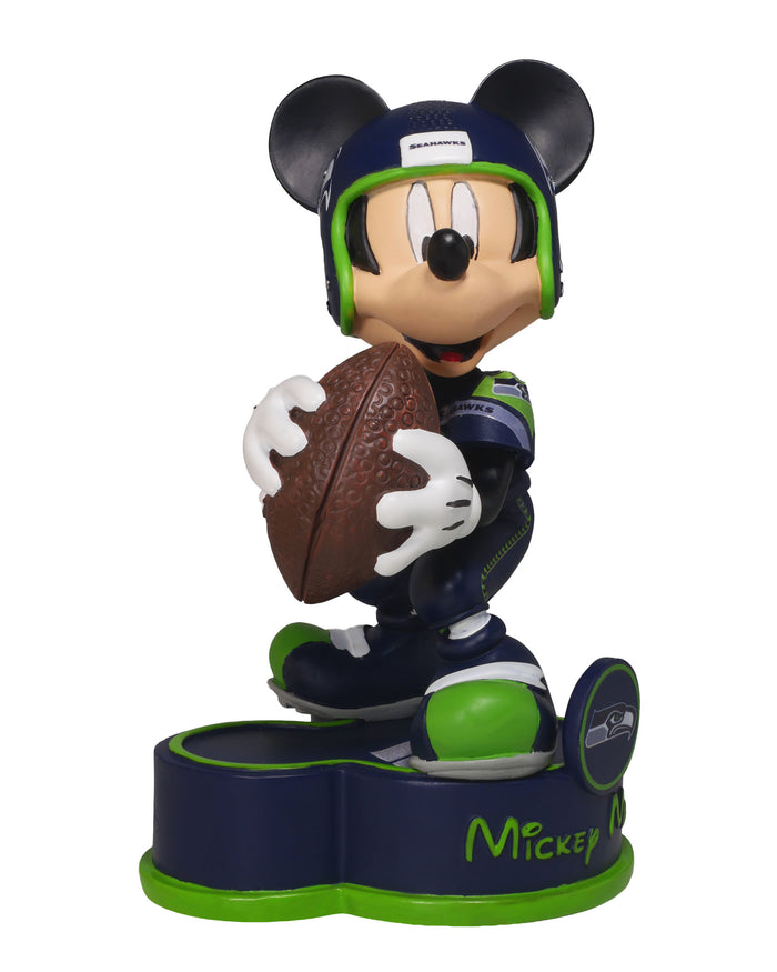 Seattle Seahawks Disney Mickey Mouse Uniform Bobblehead FOCO - FOCO.com