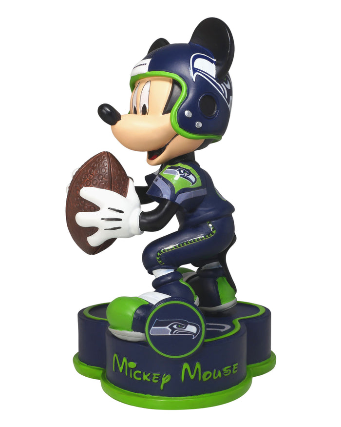 Seattle Seahawks Disney Mickey Mouse Uniform Bobblehead FOCO - FOCO.com