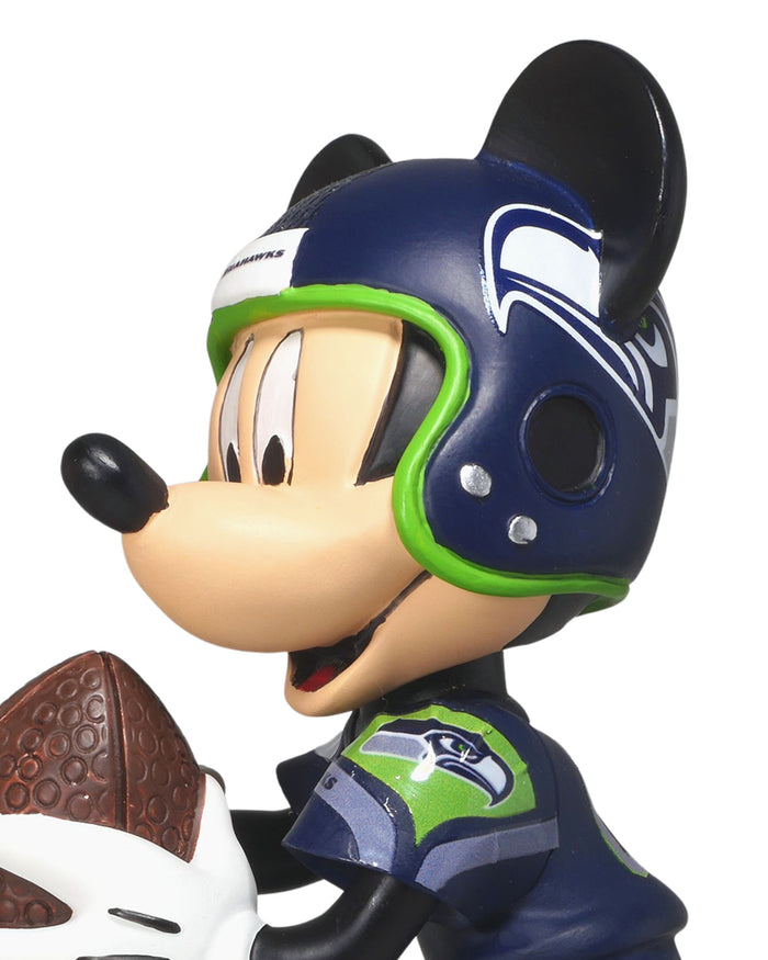 Seattle Seahawks Disney Mickey Mouse Uniform Bobblehead FOCO - FOCO.com