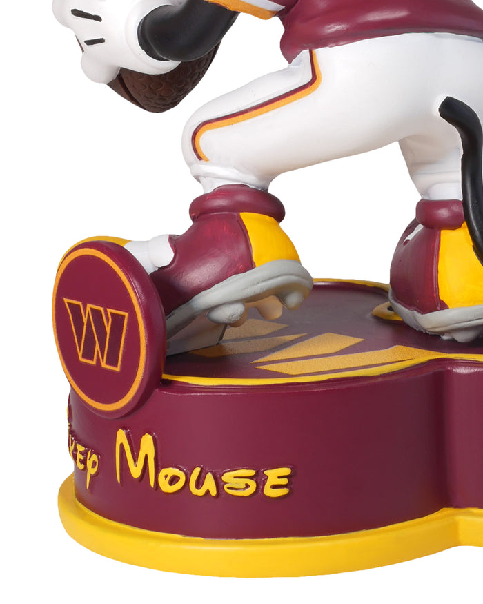 Washington Commanders Disney Mickey Mouse Uniform Bobblehead FOCO - FOCO.com