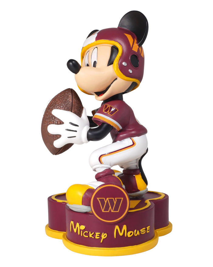 Washington Commanders Disney Mickey Mouse Uniform Bobblehead FOCO - FOCO.com