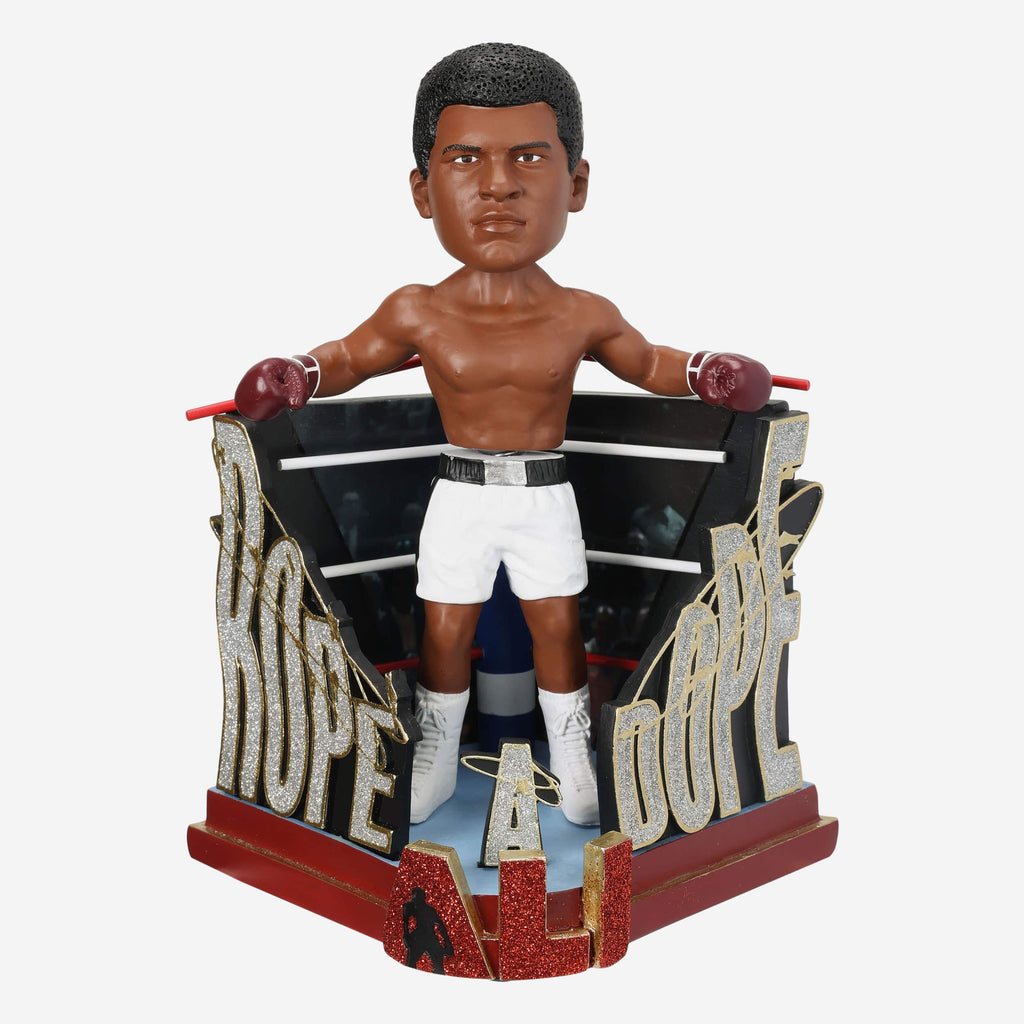 Muhammad Ali Rope-A-Dope Bobblehead FOCO - FOCO.com