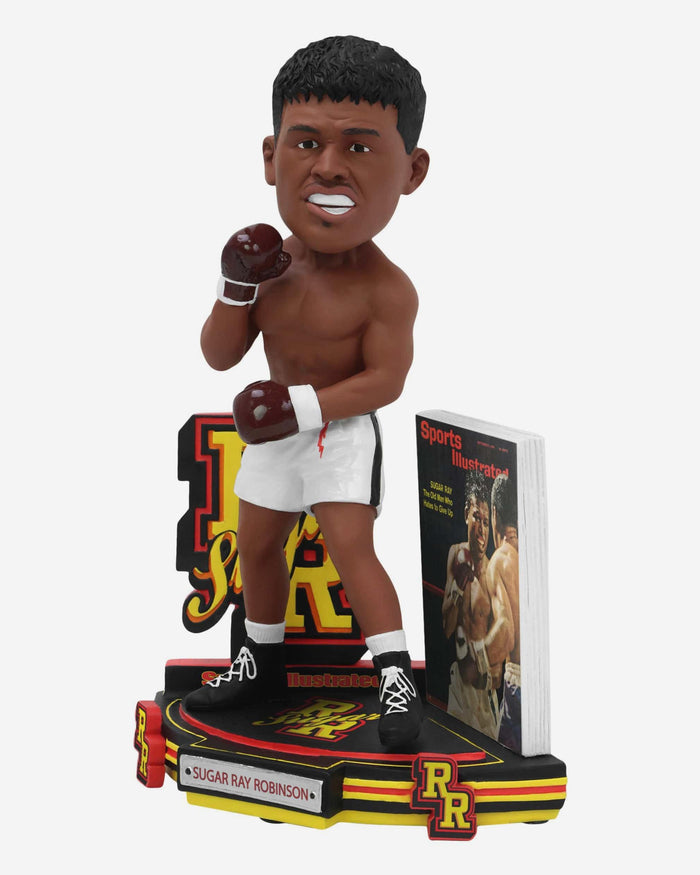 Sugar Ray Robinson 1965 Light Middleweight Boxing Sports Illustrated Cover Bobblehead FOCO - FOCO.com