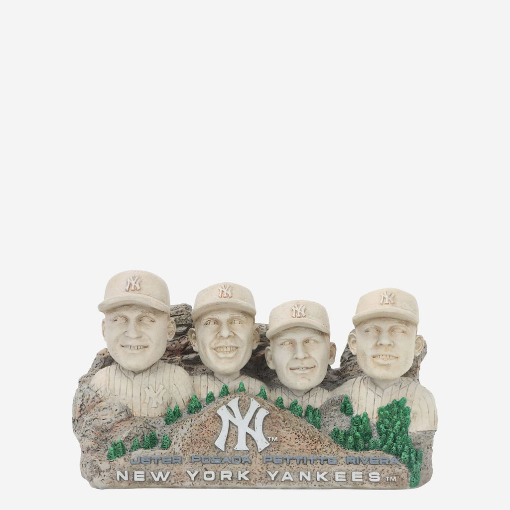 New York Yankees Core Four Mountain Mini Bobblehead Scene FOCO - FOCO.com