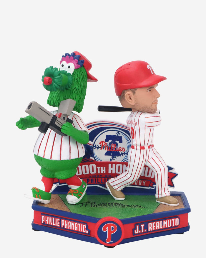 JT Realmuto & The Phillie Phanatic Philadelphia Phillies 14,000th Homerun in Franchise History Dual Bobblehead FOCO - FOCO.com