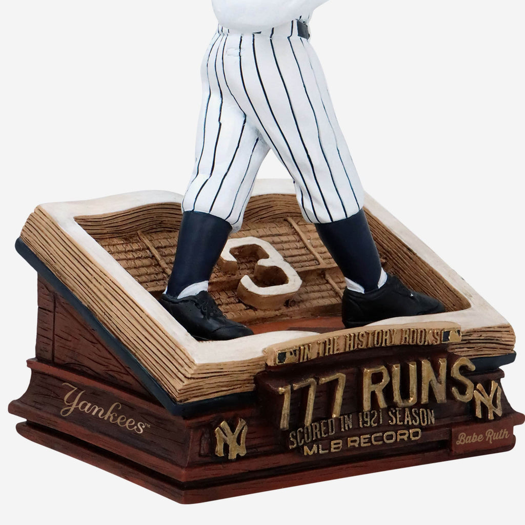 Babe Ruth New York Yankees Modern Era Single-Season Runs Record Book B FOCO