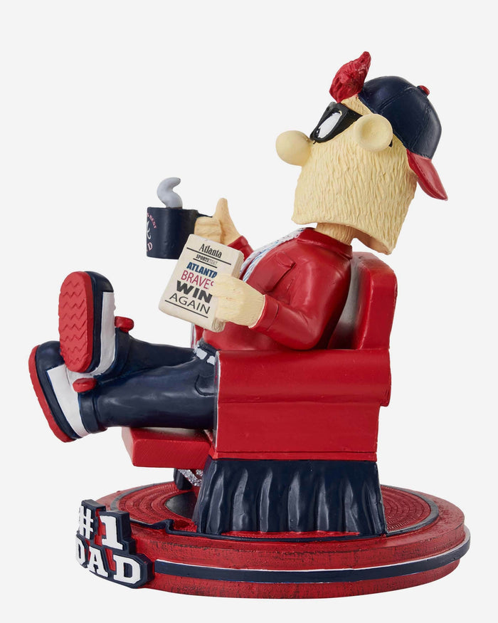 Blooper Atlanta Braves No 1 Dad Mascot Bobblehead FOCO - FOCO.com