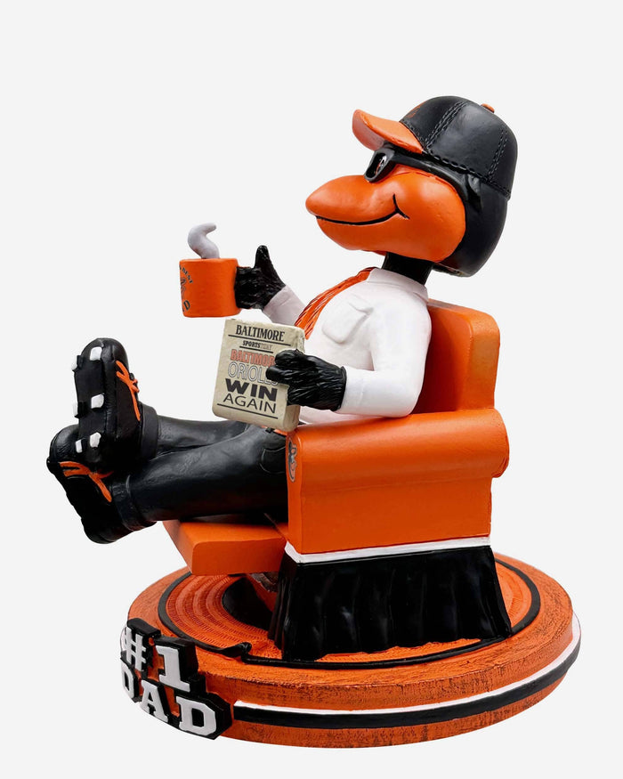 The Oriole Bird Baltimore Orioles No 1 Dad Mascot Bobblehead FOCO - FOCO.com