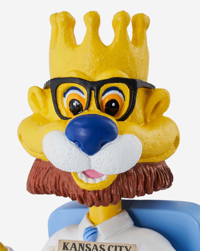 Sluggerrr Kansas City Royals No 1 Dad Mascot Bobblehead FOCO - FOCO.com