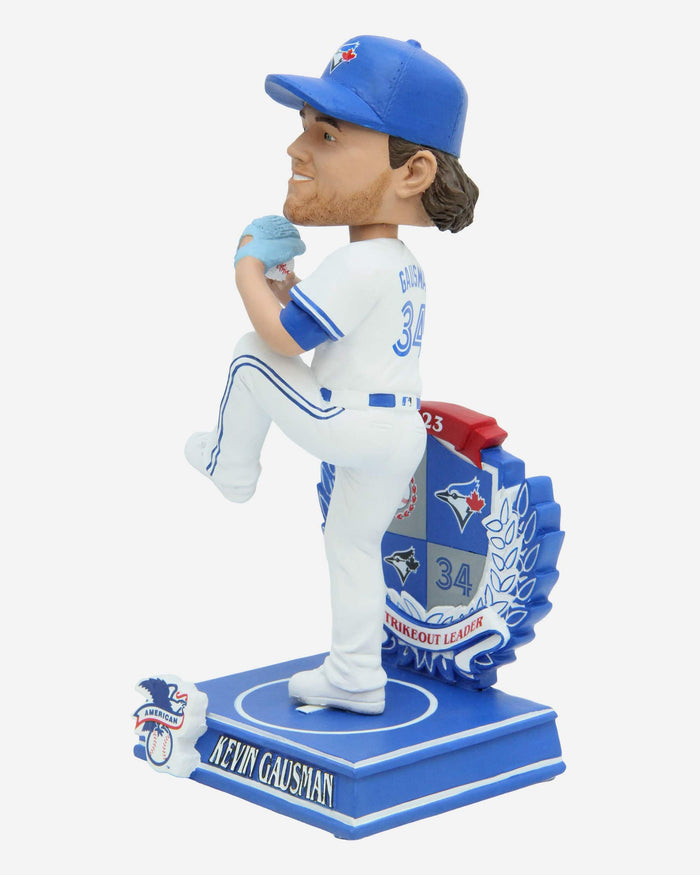 Kevin Gausman Toronto Blue Jays American League Strikeout Leader Bobblehead FOCO - FOCO.com