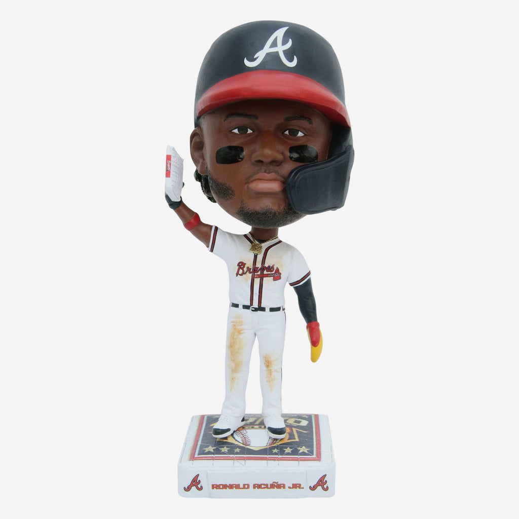 Ronald Acuna Jr Atlanta Braves 40 Home Runs & 70 Stolen Bases Bighead Bobblehead FOCO - FOCO.com
