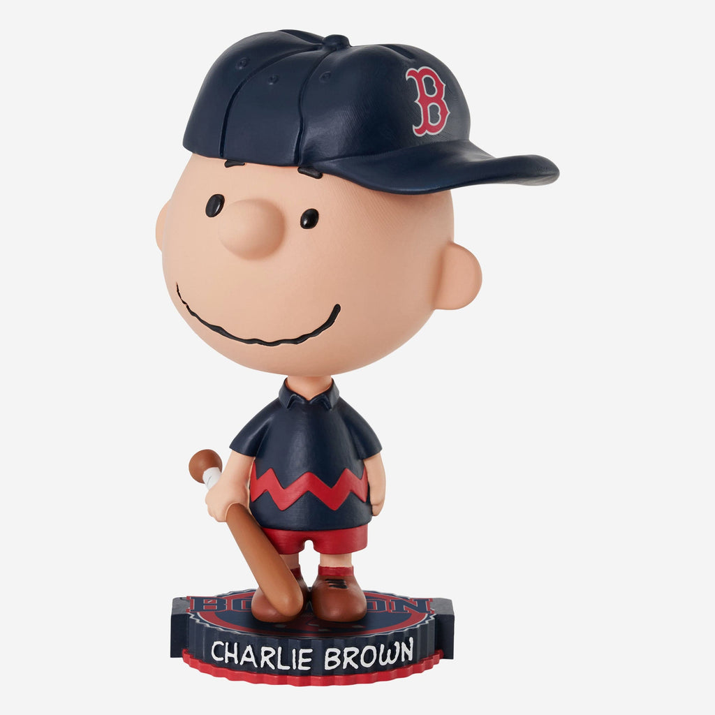 Boston Red Sox Charlie Brown Peanuts Bighead Bobblehead FOCO - FOCO.com