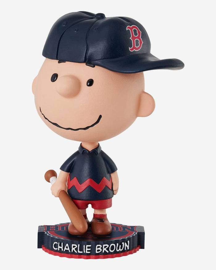 Boston Red Sox Charlie Brown Peanuts Bighead Bobblehead FOCO - FOCO.com