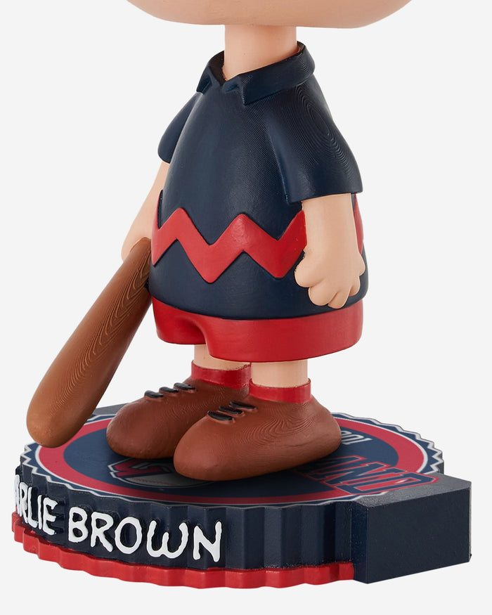 Cleveland Guardians Charlie Brown Peanuts Bighead Bobblehead FOCO - FOCO.com