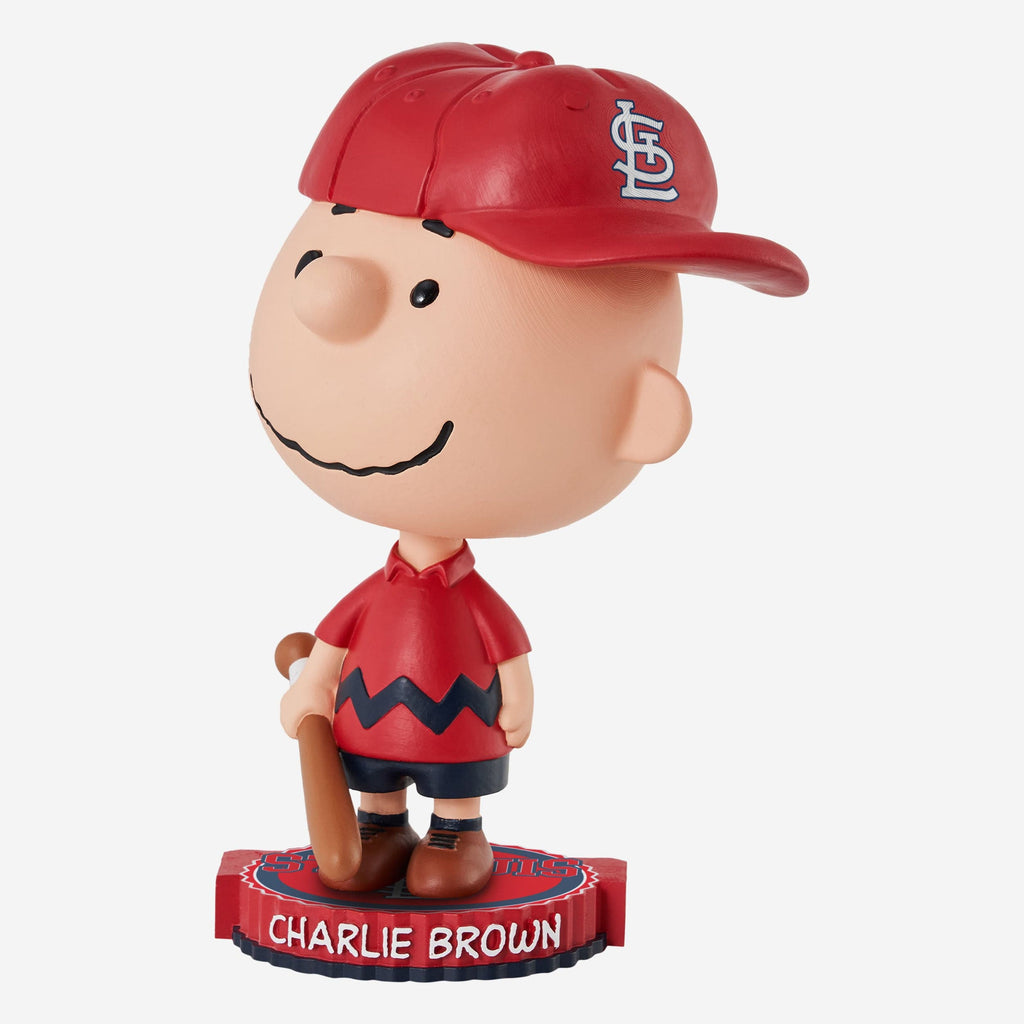 St Louis Cardinals Charlie Brown Peanuts Bighead Bobblehead FOCO - FOCO.com