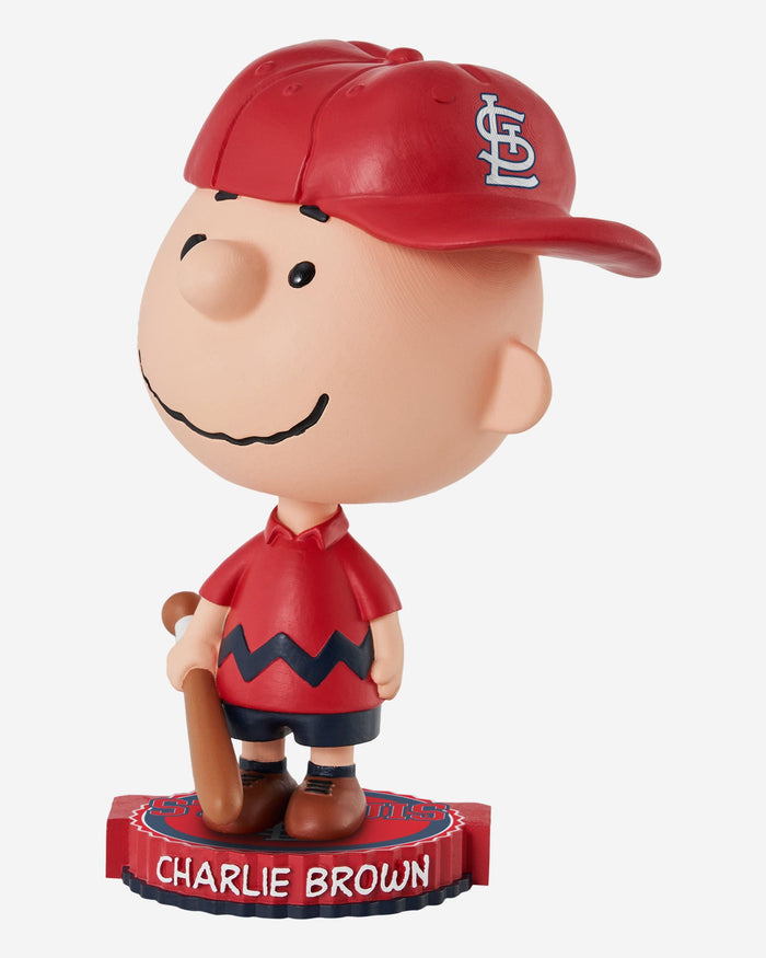 St Louis Cardinals Charlie Brown Peanuts Bighead Bobblehead FOCO - FOCO.com