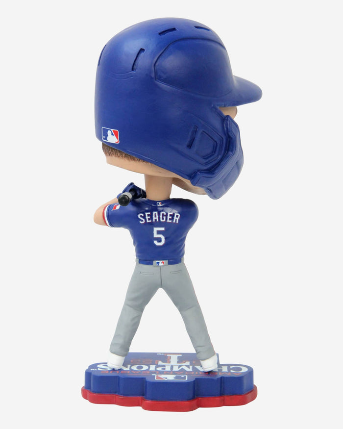 Corey Seager Texas Rangers 2023 American League Champions Gamebreaker Bighead Bobblehead FOCO - FOCO.com