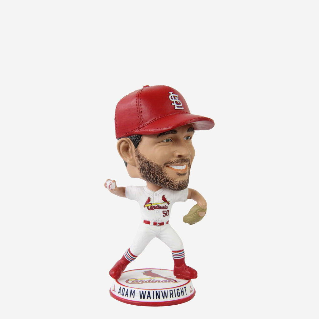Adam Wainwright St Louis Cardinals Mini Bighead Bobblehead FOCO - FOCO.com