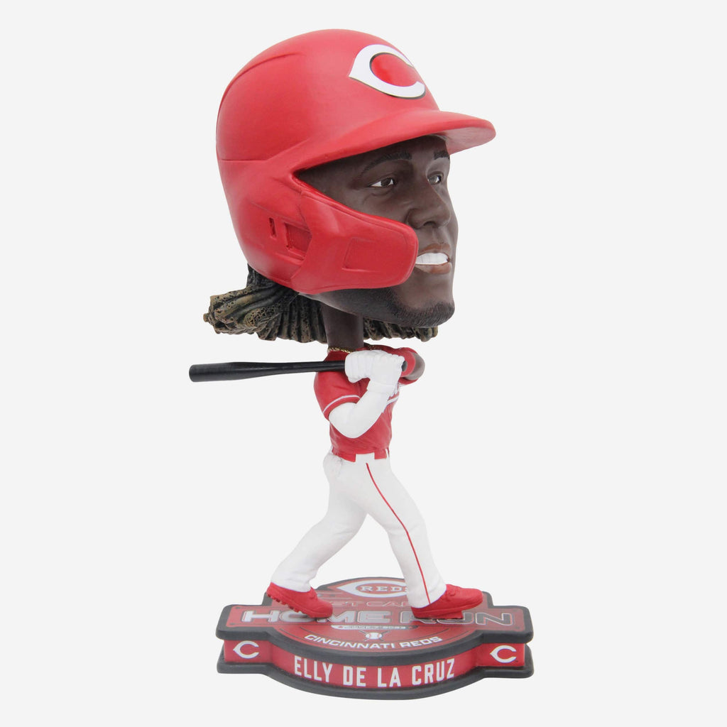 Elly De La Cruz Cincinnati Reds First Career Home Run Bighead Bobblehead FOCO - FOCO.com