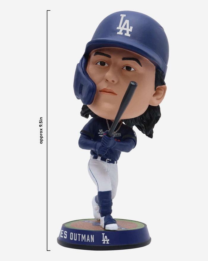 James Outman Los Angeles Dodgers 2023 City Connect Field Stripe Bighead Bobblehead FOCO - FOCO.com