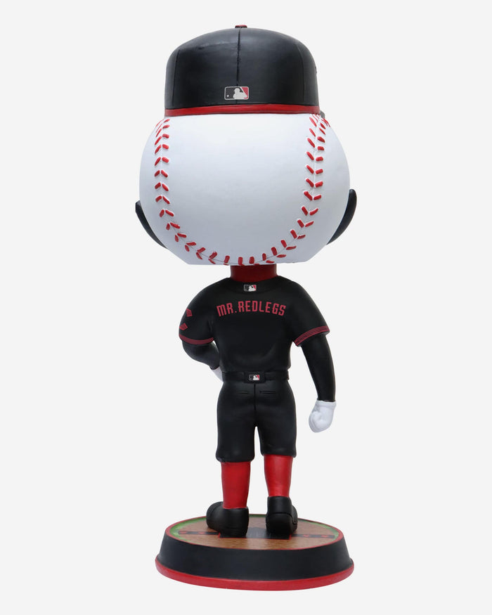 Mr Redlegs Cincinnati Reds 2023 City Connect Field Stripe Mascot Bighead Bobblehead FOCO - FOCO.com