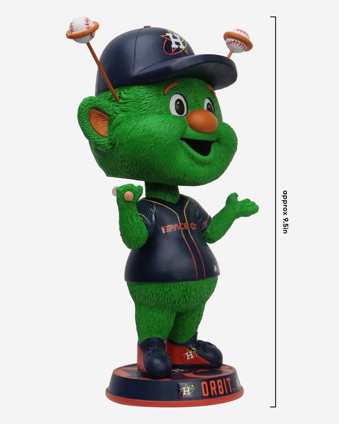 Orbit Houston Astros 2023 City Connect Field Stripe Mascot Bighead Bobblehead FOCO - FOCO.com