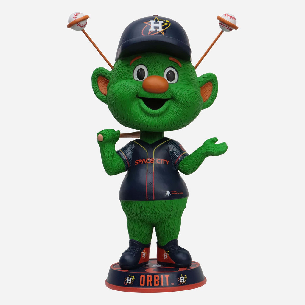 Orbit Houston Astros 2023 City Connect Field Stripe Mascot Bighead Bobblehead FOCO - FOCO.com