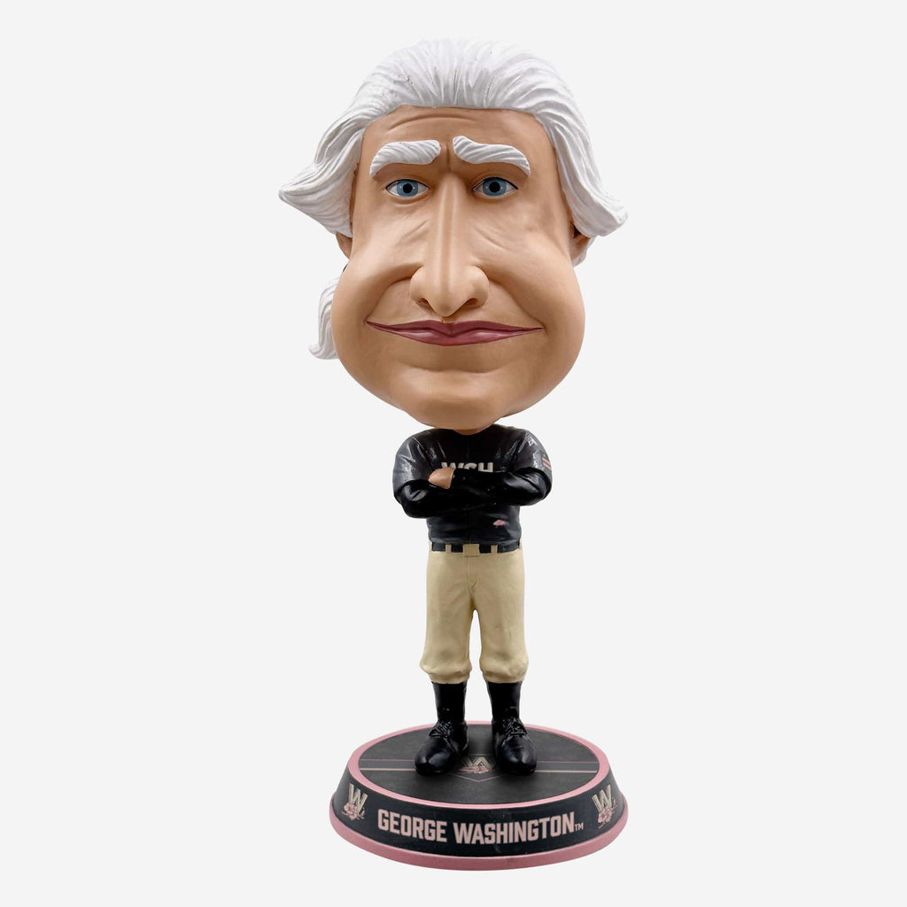 George Washington Washington Nationals 2023 City Connect Field Stripe Mascot Bighead Bobblehead FOCO - FOCO.com