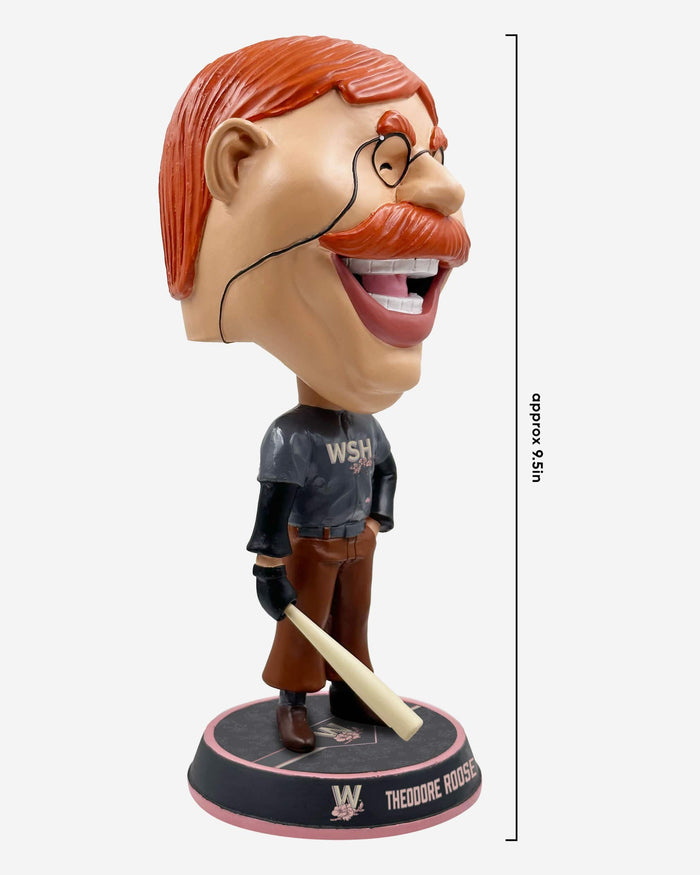 Theodore Roosevelt Washington Nationals 2023 City Connect Field Stripe Mascot Bighead Bobblehead FOCO - FOCO.com