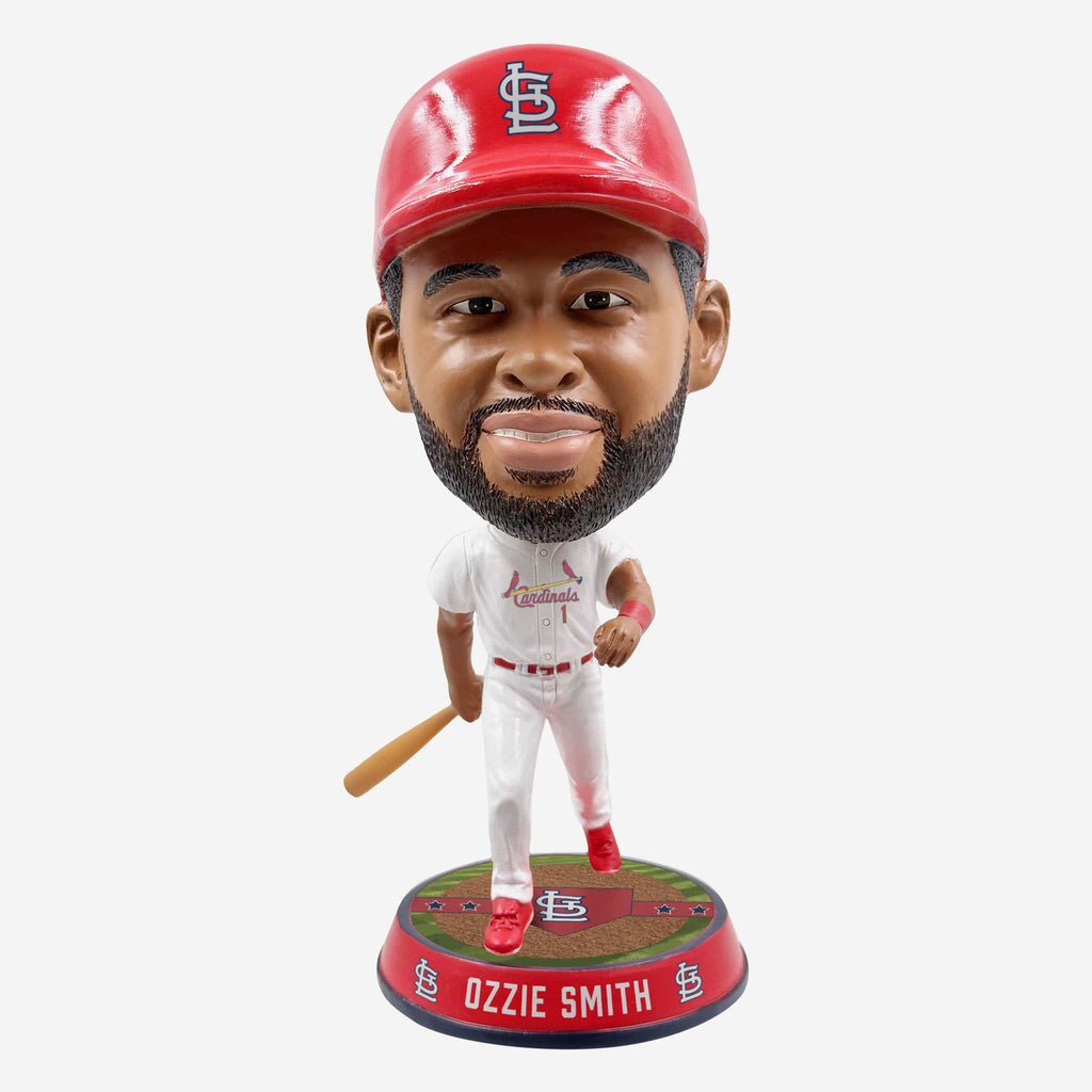 Ozzie Smith St Louis Cardinals Field Stripe Bighead Bobblehead FOCO - FOCO.com