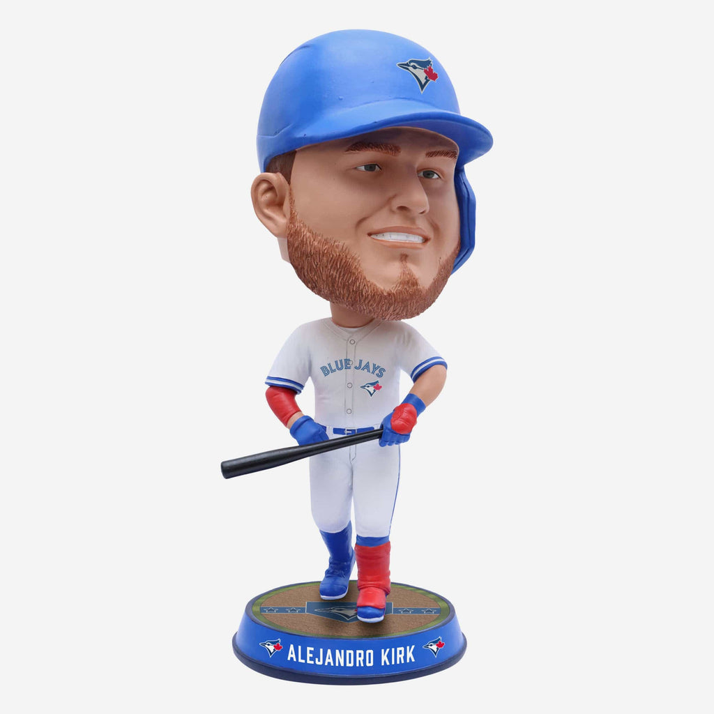 Alejandro Kirk Toronto Blue Jays Field Stripe Bighead Bobblehead FOCO - FOCO.com