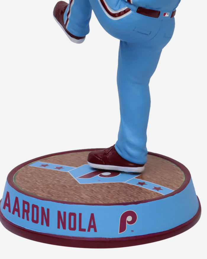 Aaron Nola Philadelphia Phillies Powder Blue Uniform Field Stripe Bighead Bobblehead FOCO - FOCO.com