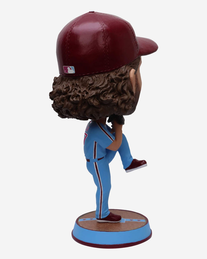 Aaron Nola Philadelphia Phillies Powder Blue Uniform Field Stripe Bighead Bobblehead FOCO - FOCO.com