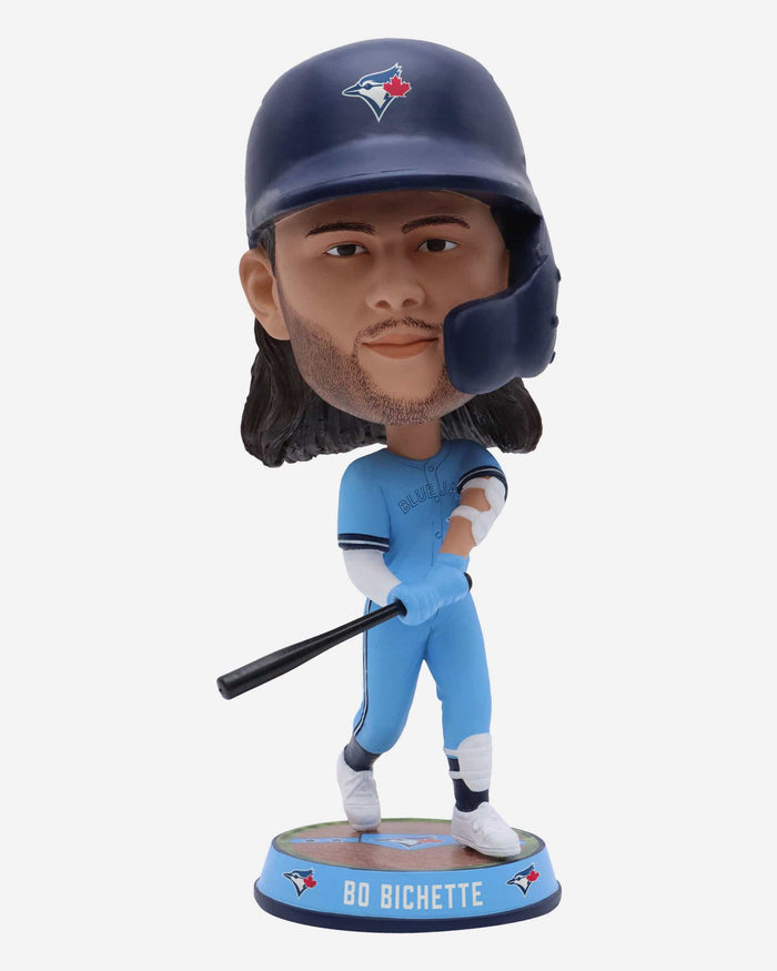 Bo Bichette Toronto Blue Jays Powder Blue Uniform Field Stripe Bighead Bobblehead FOCO - FOCO.com