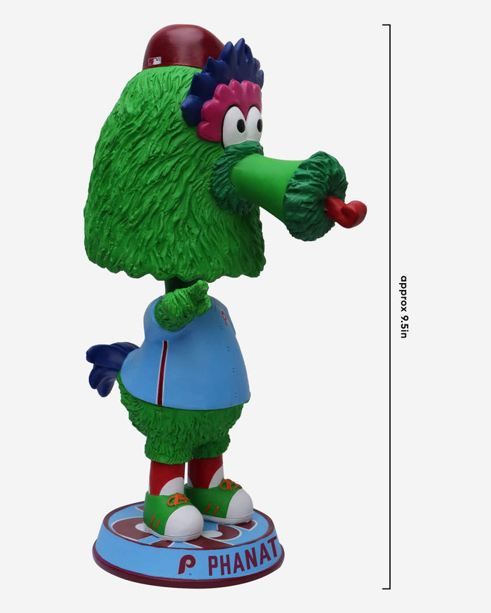 Phillie Phanatic Philadelphia Phillies Powder Blue Uniform Field Stripe Mascot Bighead Bobblehead FOCO - FOCO.com