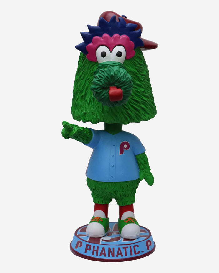 Phillie Phanatic Philadelphia Phillies Powder Blue Uniform Field Stripe Mascot Bighead Bobblehead FOCO - FOCO.com