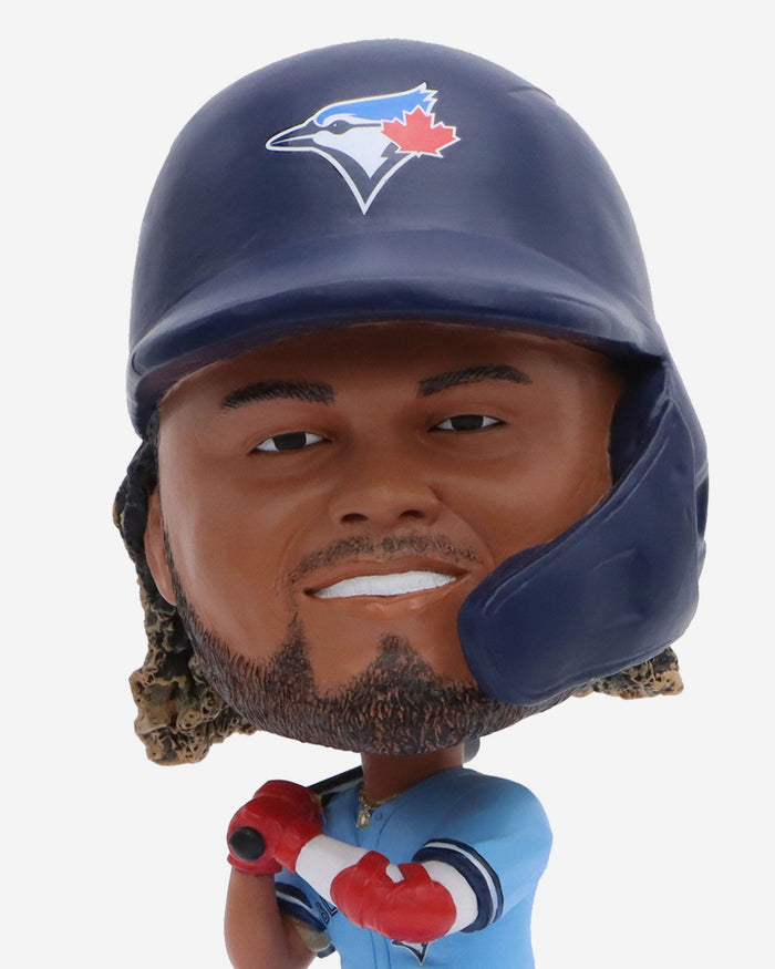 Vladimir Guerrero Jr Toronto Blue Jays Powder Blue Uniform Spinner Bighead Bobblehead FOCO - FOCO.com