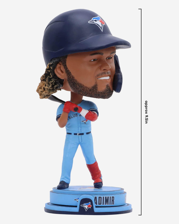 Vladimir Guerrero Jr Toronto Blue Jays Powder Blue Uniform Spinner Bighead Bobblehead FOCO - FOCO.com