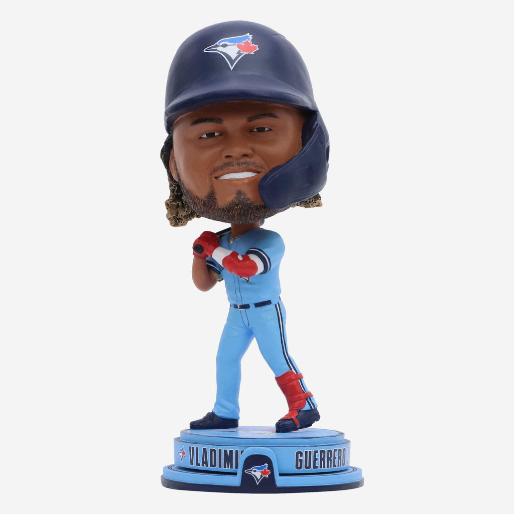 Vladimir Guerrero Jr Toronto Blue Jays Powder Blue Uniform Spinner Bighead Bobblehead FOCO - FOCO.com