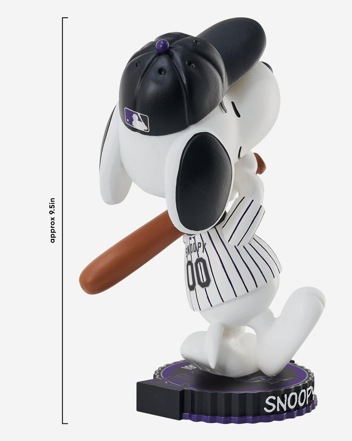 Colorado Rockies Snoopy Peanuts Bighead Bobblehead FOCO - FOCO.com