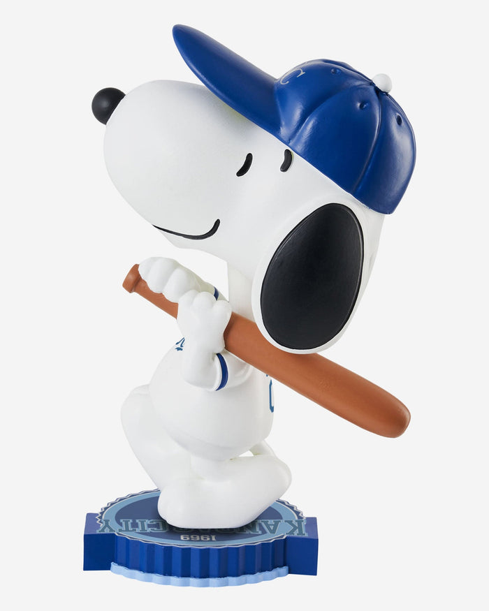 Kansas City Royals Snoopy Peanuts Bighead Bobblehead FOCO - FOCO.com