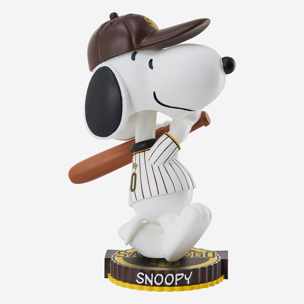 San Diego Padres Snoopy Peanuts Bighead Bobblehead FOCO - FOCO.com