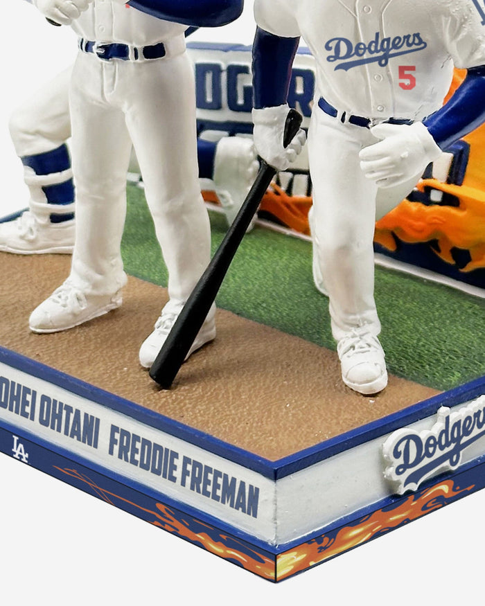 Shohei Ohtani & Freddie Freeman & Mookie Betts Los Angeles Dodgers Big Three Triple Bobblehead FOCO - FOCO.com