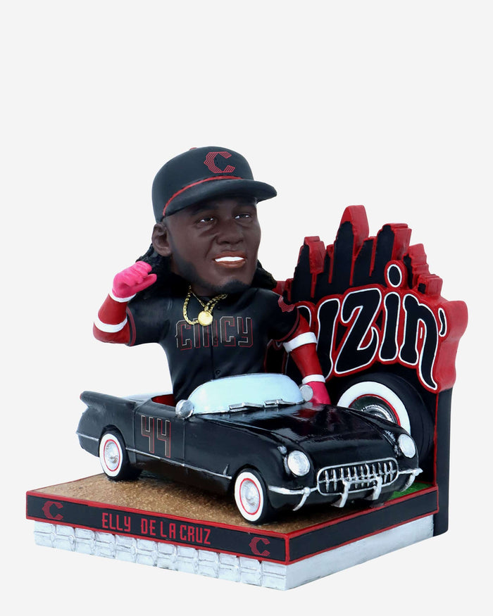 Elly De La Cruz Cincinnati Reds City Connect De La Cruzin Bobblehead FOCO - FOCO.com