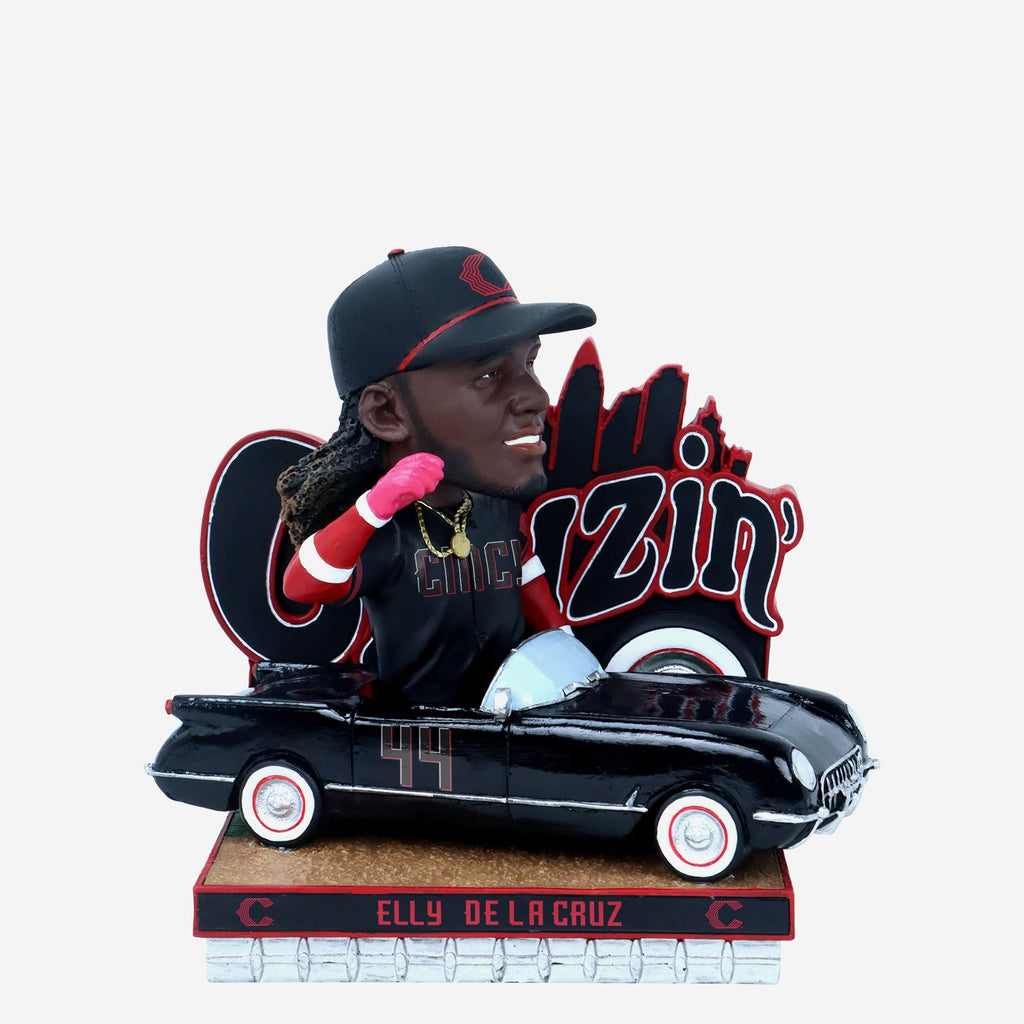 Elly De La Cruz Cincinnati Reds City Connect De La Cruzin Bobblehead FOCO - FOCO.com